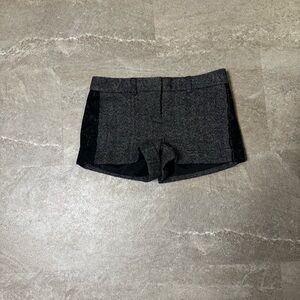 Express High Waist Gray and Black Women's Shorts